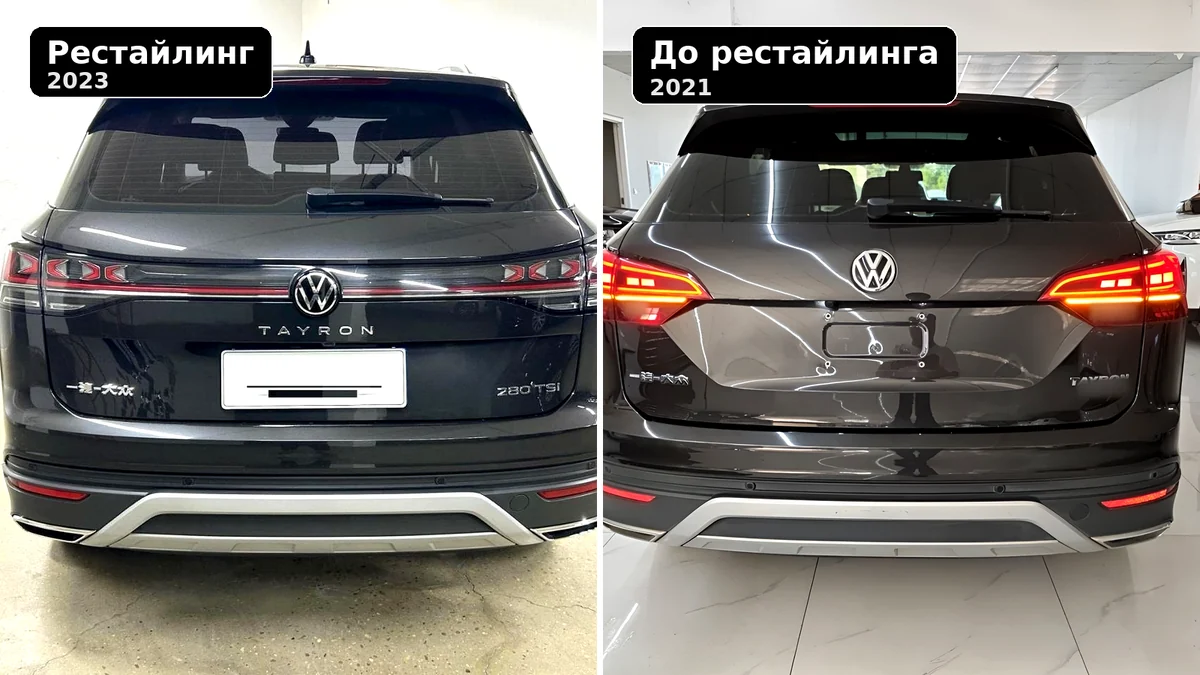 VW Tayron: снаружи новее, внутри хуже. Что выбрать?